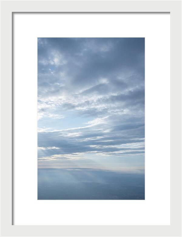 Dramatic Cloudscape With Crepuscular Rays