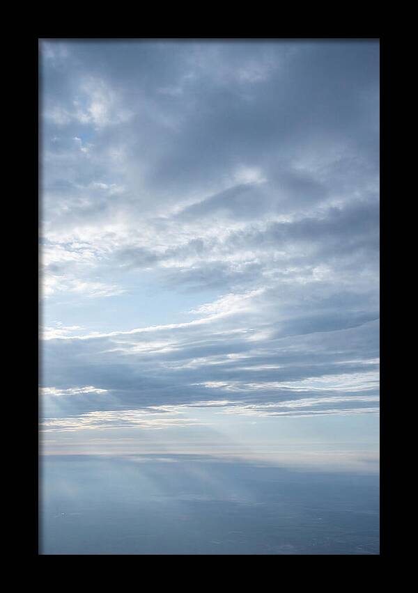 Dramatic Cloudscape With Crepuscular Rays