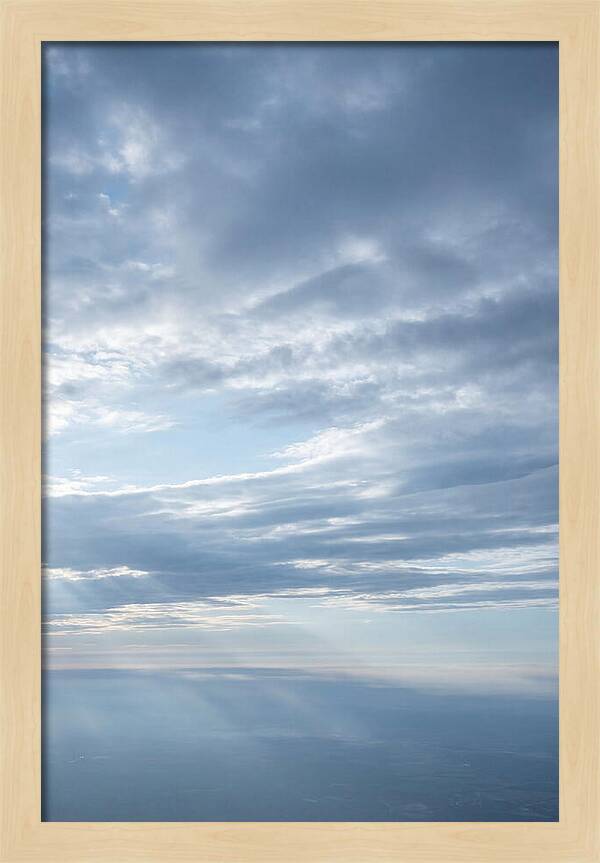 Dramatic Cloudscape With Crepuscular Rays
