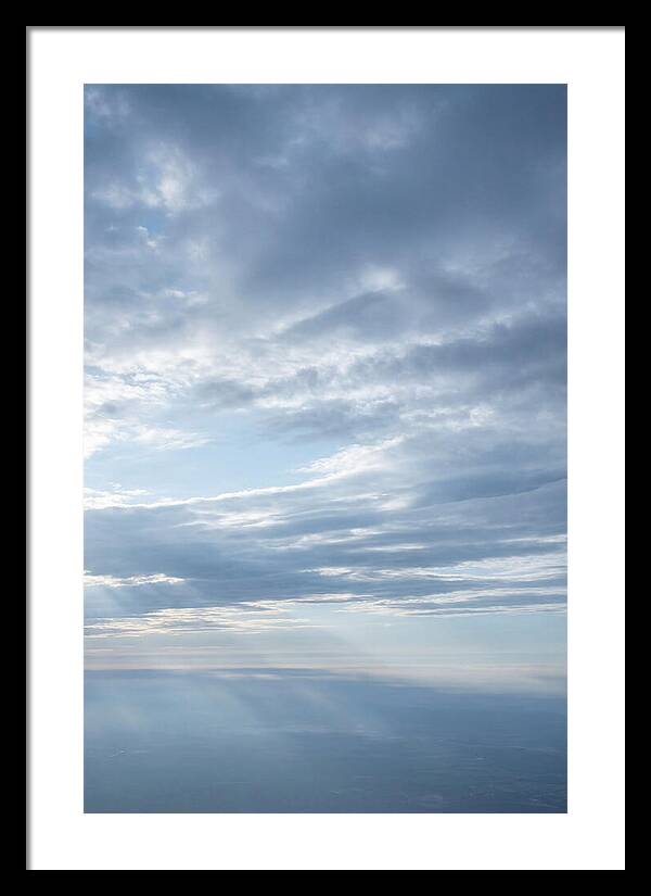 Dramatic Cloudscape With Crepuscular Rays