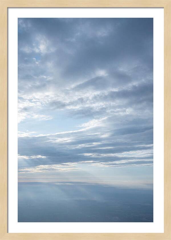 Dramatic Cloudscape With Crepuscular Rays