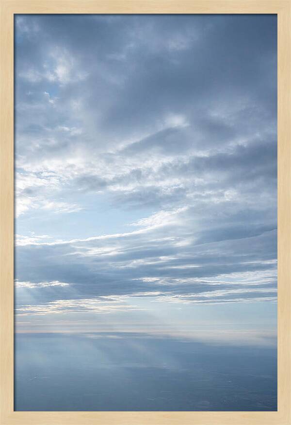Dramatic Cloudscape With Crepuscular Rays