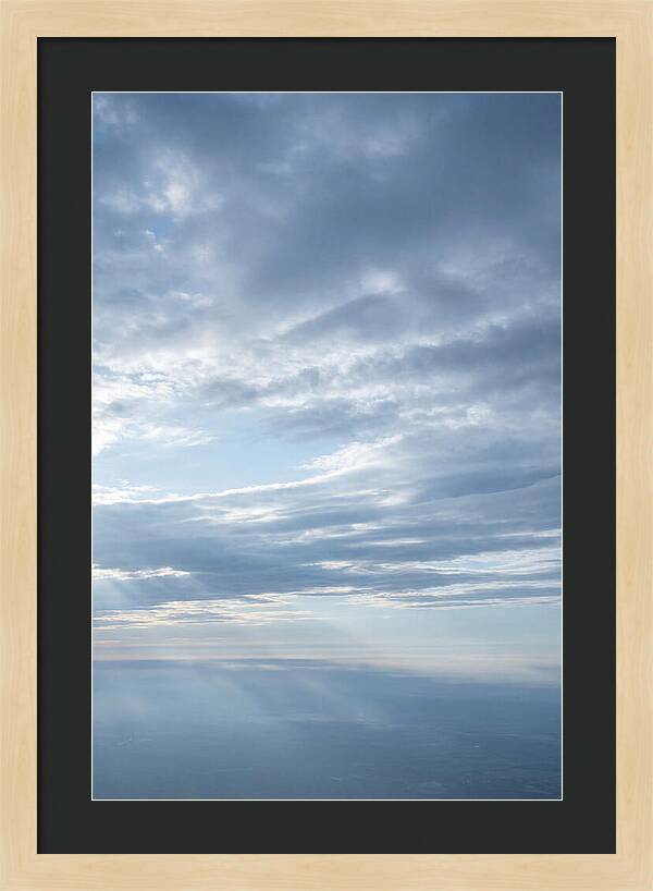 Dramatic Cloudscape With Crepuscular Rays