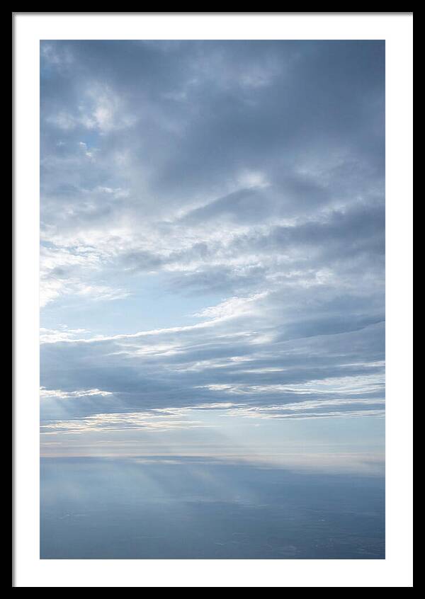 Dramatic Cloudscape With Crepuscular Rays