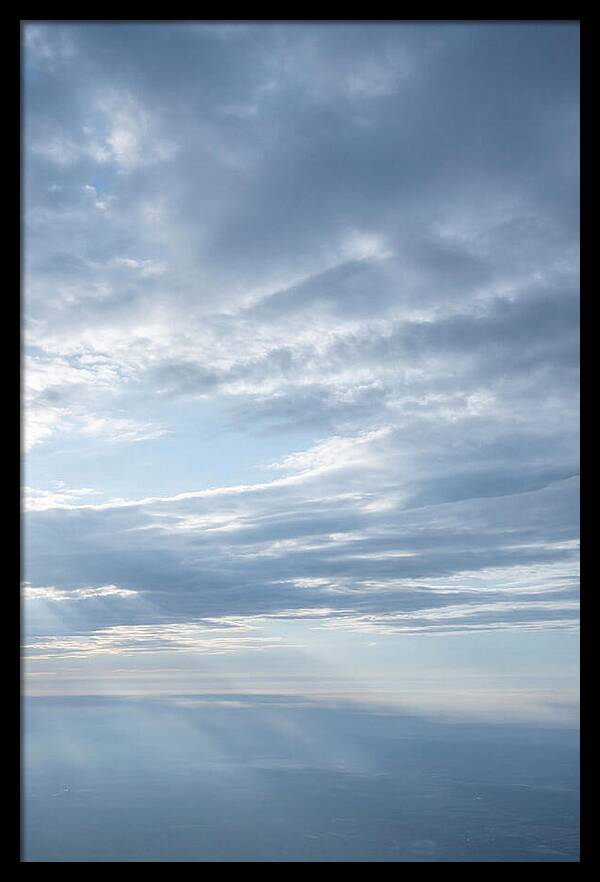 Dramatic Cloudscape With Crepuscular Rays