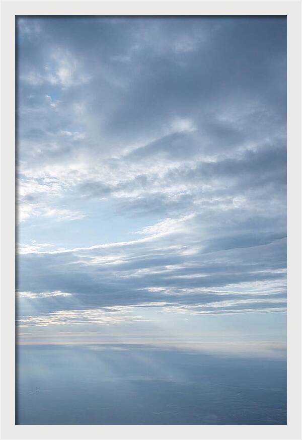 Dramatic Cloudscape With Crepuscular Rays