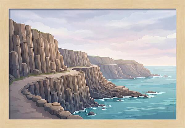 Dramatic Coastal Cliffs
