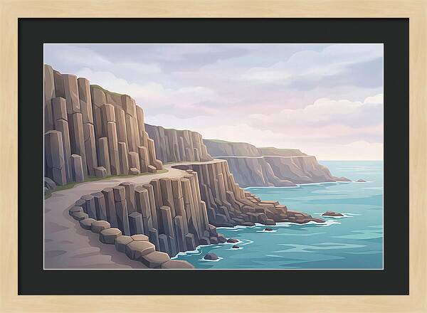 Dramatic Coastal Cliffs