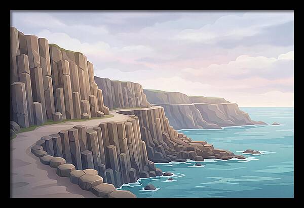 Dramatic Coastal Cliffs