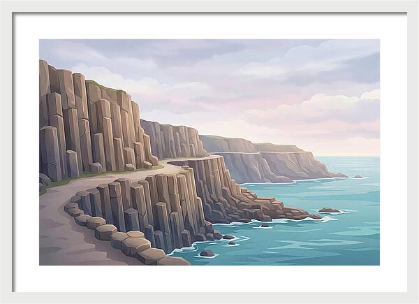 Dramatic Coastal Cliffs