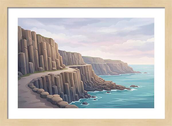 Dramatic Coastal Cliffs