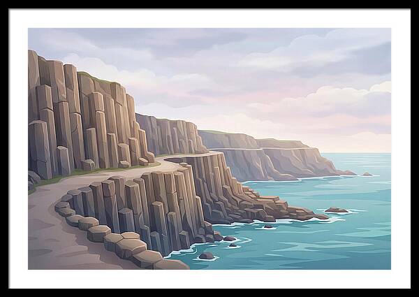 Dramatic Coastal Cliffs
