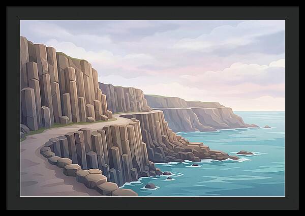 Dramatic Coastal Cliffs