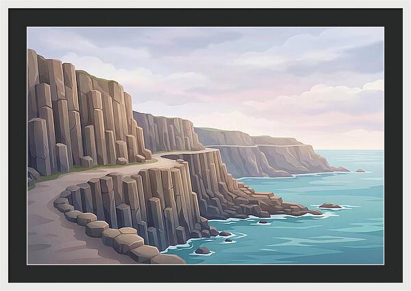 Dramatic Coastal Cliffs