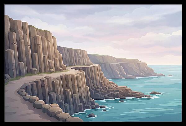 Dramatic Coastal Cliffs