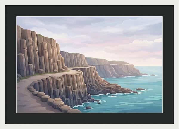 Dramatic Coastal Cliffs