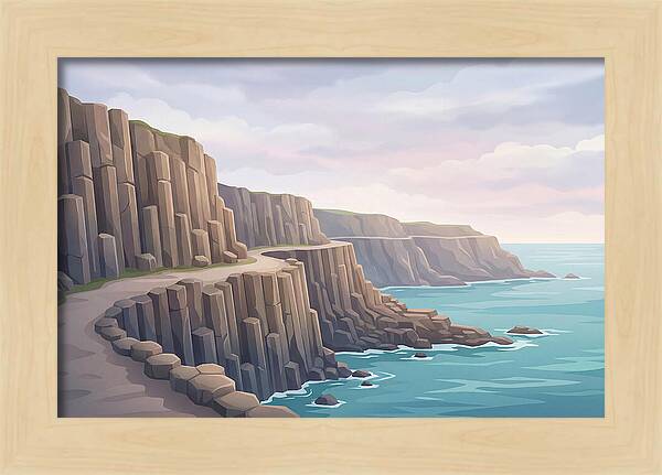 Dramatic Coastal Cliffs