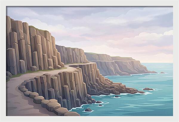 Dramatic Coastal Cliffs