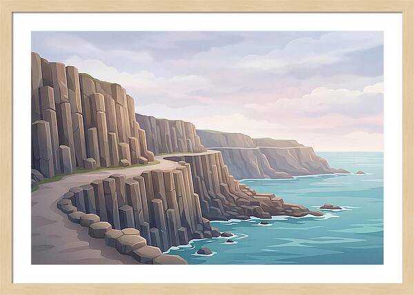 Dramatic Coastal Cliffs