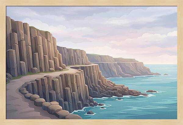 Dramatic Coastal Cliffs