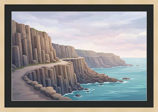 Dramatic Coastal Cliffs
