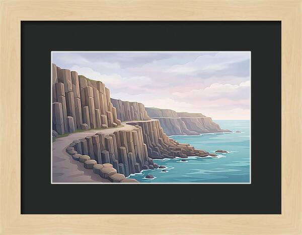 Dramatic Coastal Cliffs