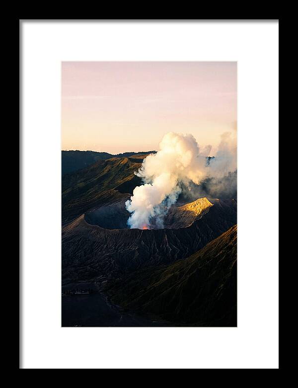 Dramatic Dawn Eruption