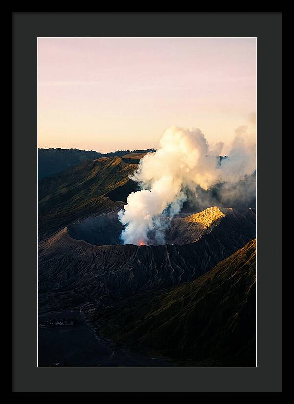 Dramatic Dawn Eruption