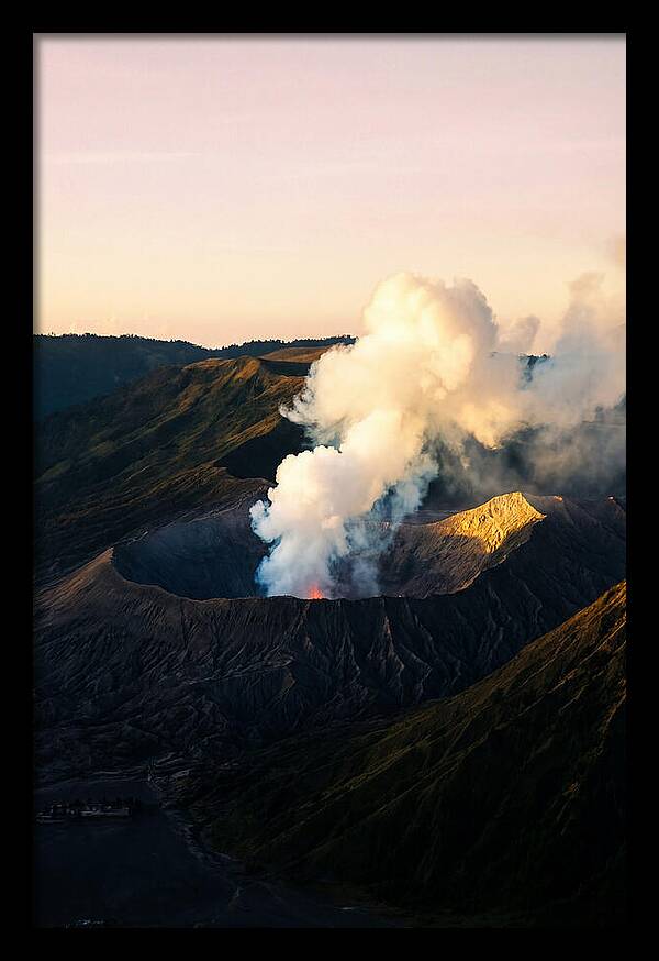 Dramatic Dawn Eruption