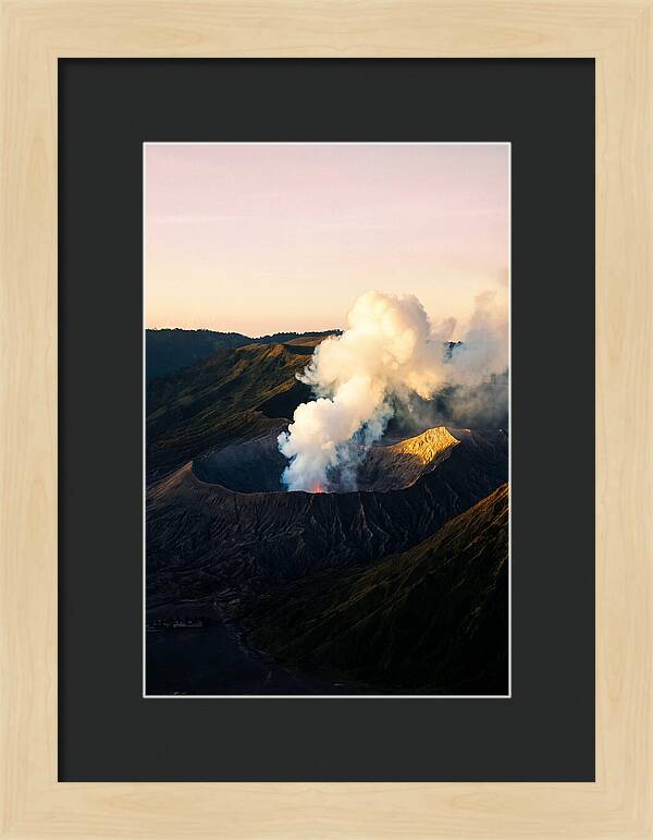 Dramatic Dawn Eruption