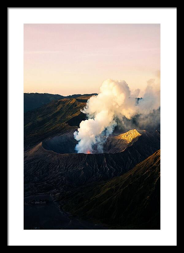 Dramatic Dawn Eruption