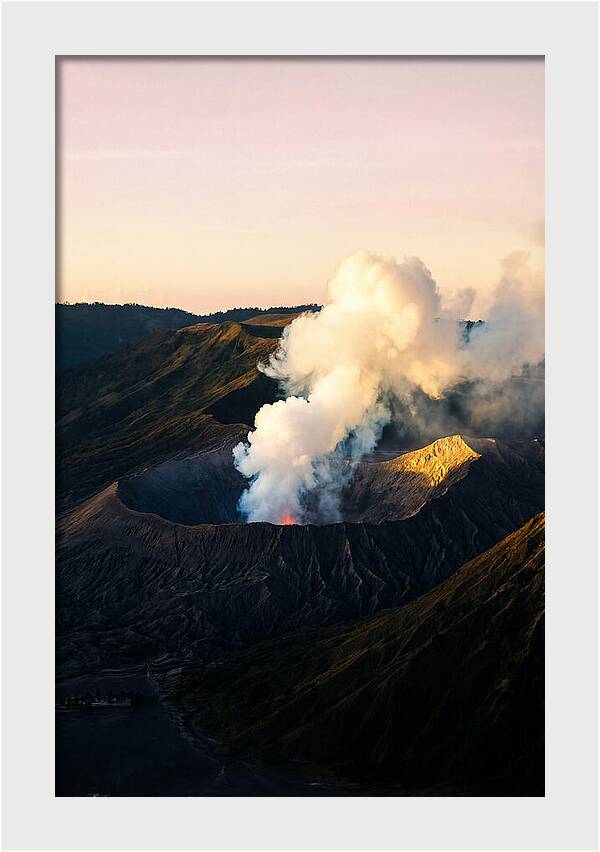 Dramatic Dawn Eruption