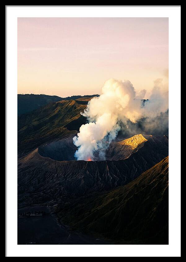 Dramatic Dawn Eruption