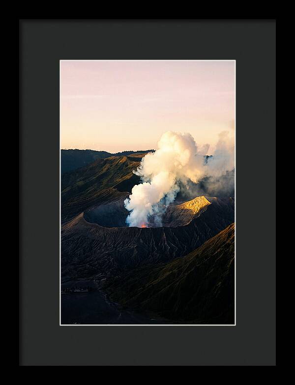 Dramatic Dawn Eruption