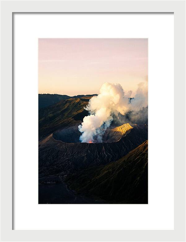 Dramatic Dawn Eruption