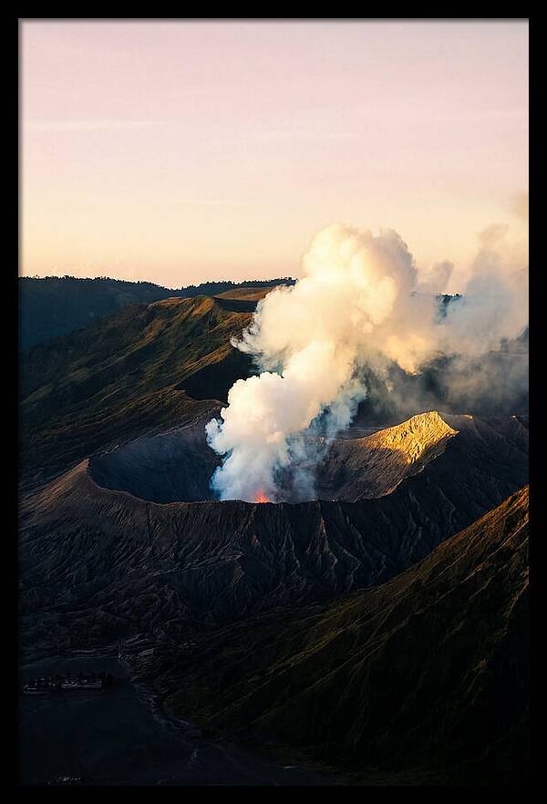 Dramatic Dawn Eruption