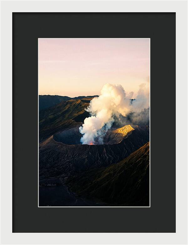 Dramatic Dawn Eruption