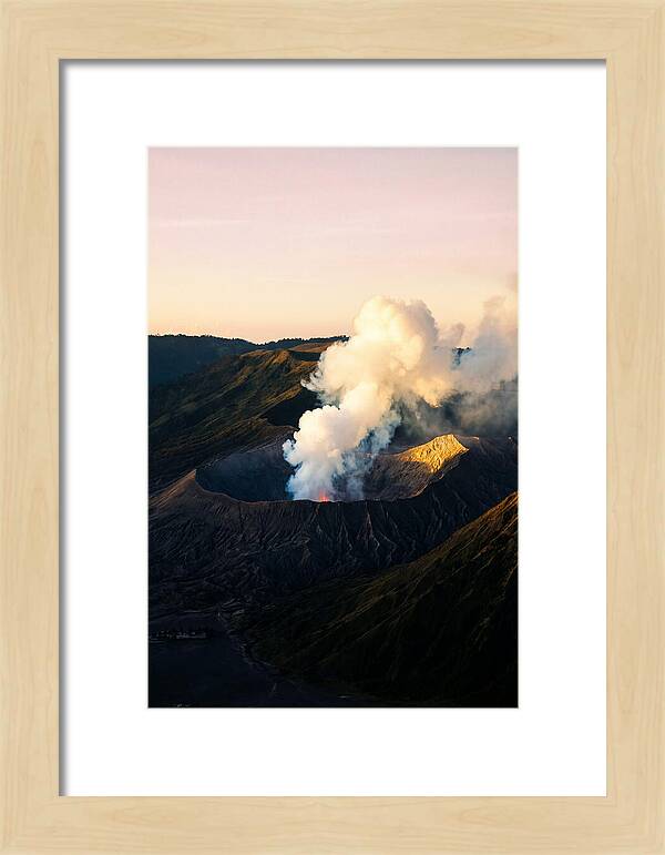 Dramatic Dawn Eruption