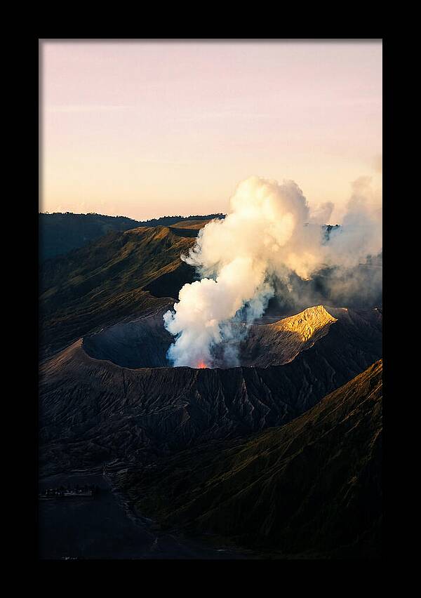Dramatic Dawn Eruption