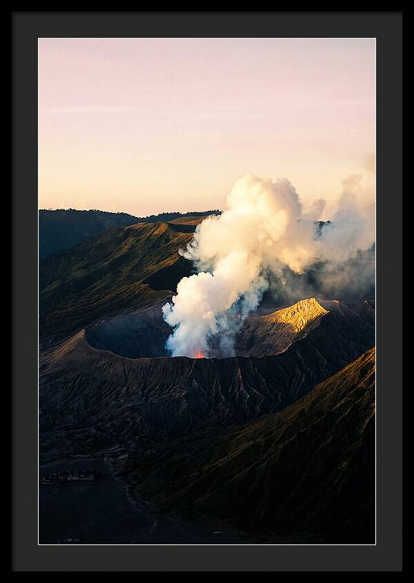 Dramatic Dawn Eruption