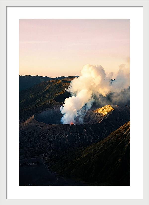 Dramatic Dawn Eruption