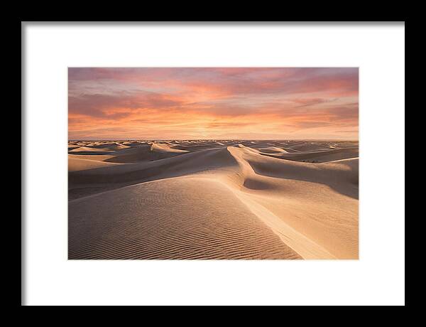 Dramatic Dune Sunset