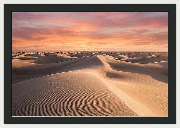 Dramatic Dune Sunset
