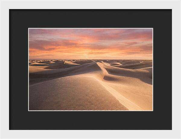 Dramatic Dune Sunset