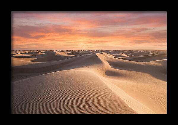 Dramatic Dune Sunset