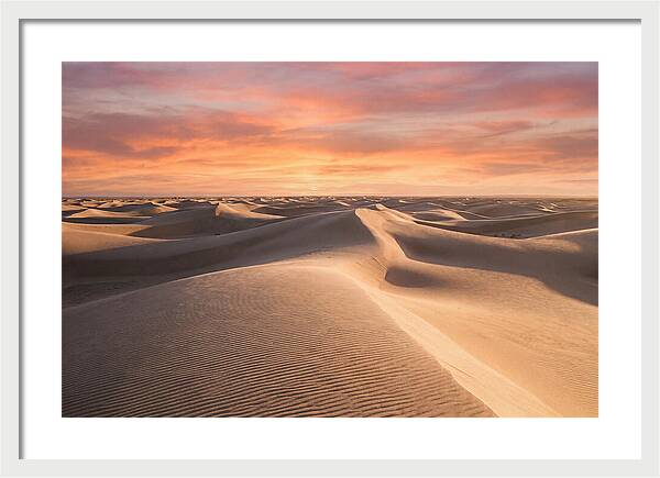 Dramatic Dune Sunset