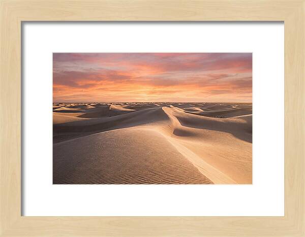 Dramatic Dune Sunset