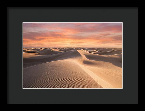Dramatic Dune Sunset