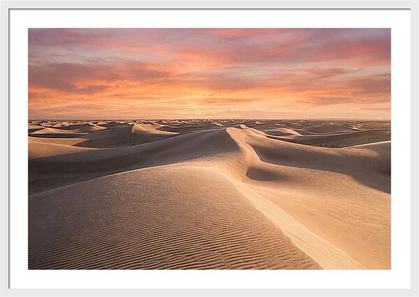 Dramatic Dune Sunset
