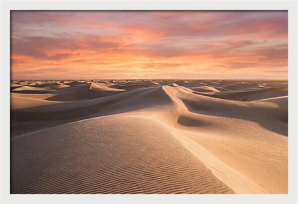 Dramatic Dune Sunset